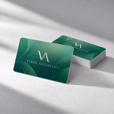 Pocket Factory NFC card with your business logo, tapped with a phone to open your link